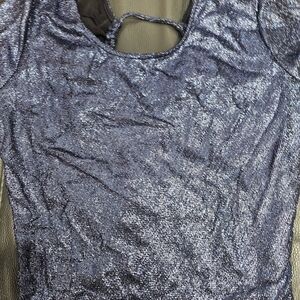 Shimmering Blue Top By Guess
